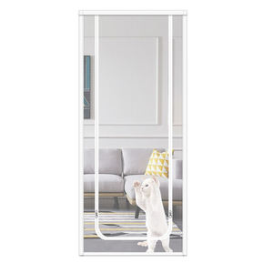 <span class=keywords><strong>Moustiquaire</strong></span> anti-moustique avec <span class=keywords><strong>rideau</strong></span> zippé à double sens pour chambres pour animaux de compagnie, porte en maille très durable - Product Image 2