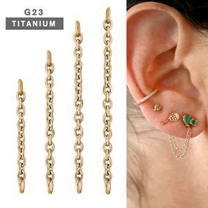 Chaîne de corps de gourmette en titane Lotus G23 vente en gros - Product Image 1