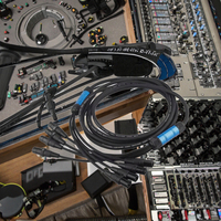 Câble audio multipaire DAJIANG OEM personnalisé 12 canaux, mâle vers femelle XLR 3 broches, microphone multi-canaux avec blindage tressé
