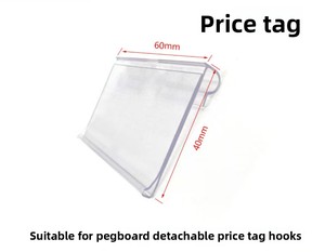 X35 Paper Shelf Paper Display Stand <b>Hooks</b> Supermarket Shelf <b>Plastic</b> <b>Hook</b> Hanging - Product Image 6