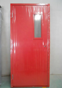 Porte en acier et verre ignifuge avec panneau de <span class=keywords><strong>vision</strong></span>, ouverture latérale, barre anti-panique, 60/120/180 minutes - Product Image 3