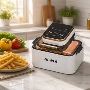 Best-seller NEWLE Friteuse à <span class=keywords><strong>air</strong></span> 9L avec 9 touches - Product Image 3