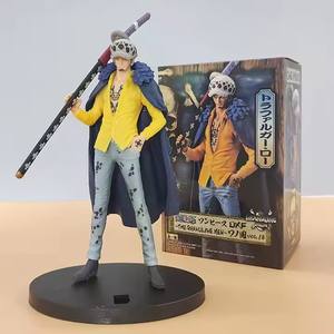 18cm Anime Trafalgar D. Water Law Seven <span class=keywords><strong>Warlords</strong></span> of the Sea GK Figuras DE ACCIÓN coleccionables Modelo de juguete de PVC como regalo - Product Image 1