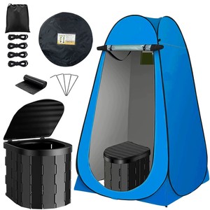 <span class=keywords><strong>Tente</strong></span> <span class=keywords><strong>de</strong></span> toilette automatique quatre saisons légère et imperméable pour camping en plein air avec <span class=keywords><strong>douche</strong></span> et vestiaire – Vente en gros - Product Image 3