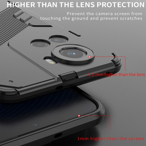 Funda a prueba de golpes para <span class=keywords><strong>Oneplus</strong></span> 12 11 10T <span class=keywords><strong>10R</strong></span> 11R 12R <span class=keywords><strong>ACE</strong></span> Pro 2 Nord CE 3 Lite 2T 2V N200 N20 SE N30, funda para teléfono, soporte de armadura - Product Image 4