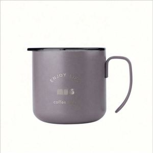 แก้วกาแฟสแตนเลสสุญญากาศขนาด 17 ออนซ์ พร้อมหูจับ สำหรับแคมป์ปิ้ง - Product Image 4