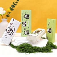 Étui à lunettes pour enfants personnalisé en usine, imprimé panda mignon, coque rigide, anti-pression, léger et portable