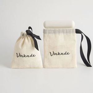 Wholesale Bamboo-Joint Cotton <b>Drawstring</b> Bag for Jewelry Recyclable Storage for Earrings Necklace Rings <b>Bracelets</b> Glasses - Product Image 1