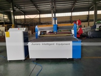 Routeur CNC 3D de grande taille 2000x3000mm 2000x4000mm AR2030 2040 pour le travail du bois avec broche refroidie par eau 5.5kw et table à vide