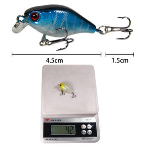 Kit de Señuelos Ytqhxy para Pesca en Aguas Medias, 4.2g 4.5cm, Set de Aparejos para Pesca de Lubina, 5 Colores, Señuelos de Plástico Duro - Product Image 2