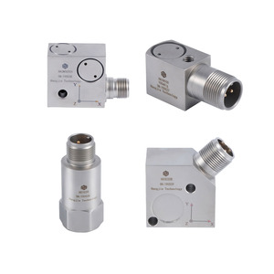 Accéléromètre vertical industriel à axe unique en acier inoxydable, étanche, capteur d'accélération de vibration 50g 1~6000Hz IEPE 24VDC - Product Image 4