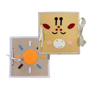 Buku Aktivitas Montessori Edukasi Dini RS Terlaris, Bahan Felt, Tenang, untuk Anak Usia 8-13 Tahun, Unisex, Bersertifikasi EN71, Model Pembelajaran - Product Image 3