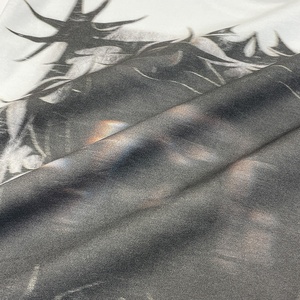 T-Shirt DTG da Uomo Taglie Forti, Bianche, in Cotone Organico 100%, Pesanti, Taglio Oversize Boxy, 240 GSM - Product Image 4