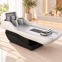 Lit de massage multifonctionnel, massage du corps entier, vibration et chauffage infrarouge, équipement de relaxation pour spa de luxe
