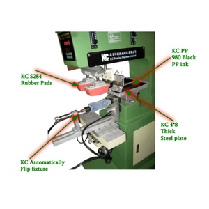 Two-Times Printing 2-Color Gravure Automatic <b>Pad</b> Printer New Motor LC Brand Paper Labels 1 Year Warranty - Product Image 2