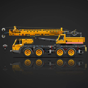 Mould King 17058S 1020 Uds ingeniería Serie grúa mecánica camión coche ladrillos modelo técnico juguete educativo Festival regalo - Product Image 3