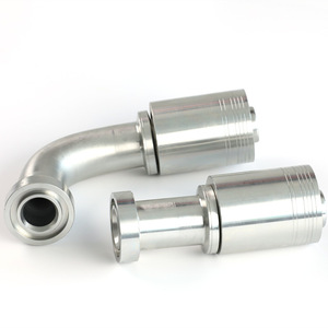 ข้อต่อสายไฮดรอลิกแบบจีบ Jiuxiang 87611RW พร้อมหน้าแปลน SAE 6000 Psi สำหรับเครื่องจักรก่อสร้าง - Product Image 1
