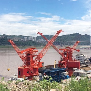 رافعة بوابية أحادية الذراع بسعة 30 طن و40 طن للاستخدام في أحواض السفن مع نظام تروس من شركة هوادا للصناعات الثقيلة - Product Image 4