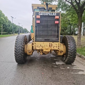 รถเกรดเดอร์ Caterpillar 140h มือสอง ปี 2019 สีเหลือง อุปกรณ์ก่อสร้างงานหนัก พร้อมยางขนาดใหญ่และระบบไฮดรอลิก - Product Image 5