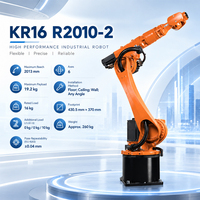 Robot Industri KUKA KR16 R2010-2 6 Axis, Beban Angkut 16kg, Jangkauan 2013mm, Lengan Robot untuk Penanganan Material dan Otomatisasi, Robot Kuka