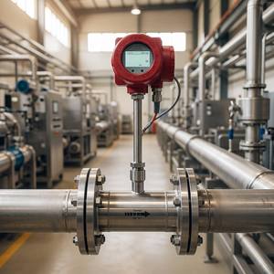 Débitmètre thermique intelligent à sonde d'insertion pour montage sur bride, pour la surveillance de l'air et des gaz - Product Image 4