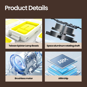 מקרן הולוגרמה תלת-ממדית COEUS סיטונאי 14-42 ס\\\"מ עם תצוגת מאוורר LED, תוכנה, אפקט תלת-ממדי, ציוד, כרטיס TF, פרסום, ספק OEM - Product Image 6