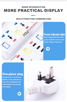 Multiprise USB 3 voies 3M en promotion pour la maison, le bureau, l'hôtel et usage commercial