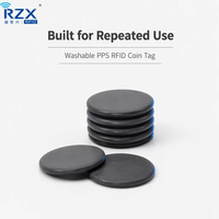Étiquettes RFID PPS 125KHz TK4100, lavables plusieurs fois, prêtes à être expédiées, résistantes aux hautes températures
