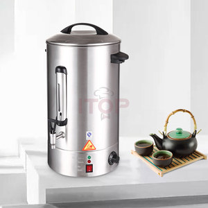 Hervidor de Agua ITOP 220V de Acero Inoxidable, 8L, 10L, 16L, 20L, 30L, 40L, Calentador de Agua Caliente, Calentador de Vino y Té - Product Image 1