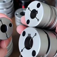 Vente directe d'usine RSK-GL82*98 Accouplements à double diaphragme en alliage d'aluminium et acier inoxydable pour CNC et pompes