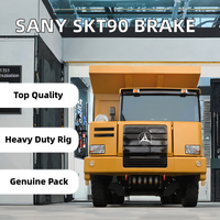 Camion benne minier électrique SANY SKT90E d'occasion à carrosserie large, capacité de charge de 60 tonnes, batterie CATL LFP de 564 kWh, autonomie de plus de 700 km