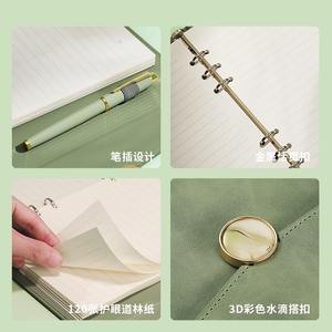 Cuaderno de Cuero A5 de Hojas Sueltas, Regalo de Oficina, Personalización, Estilo Minimalista - Product Image 5