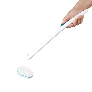 Cleanhome Spazzola per WC da Parete Usa e Getta con 15 Ricariche, Set Spazzola per WC Usa e Getta con Manico Lungo e Supporto per Bagno - Product Image 4