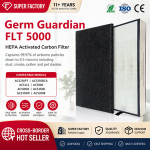 Cartouche de filtre purificateur d'air Star FLT5000 compatible avec le purificateur d'air Germ Guardian, pièce de rechange - Product Image 5
