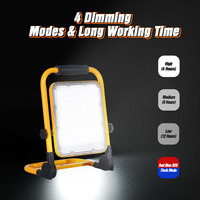 Mini Soporte Plegable KCD Multifuncional, Lámpara de Trabajo LED Recargable Inalámbrica para Exteriores con Luz Intermitente de 20w 27w 48w 90w 100w 200w