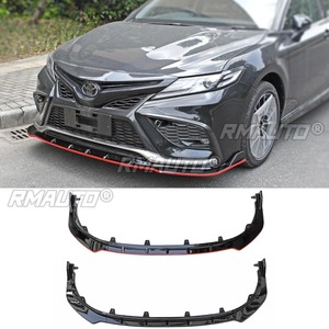 Car Front Bumper <b>Lip</b> Diffuser Spoiler Glossy Black Modification Part for Toyota Camry Sport 2021-2023 Bumper Protector Body Kit - Product Image 1