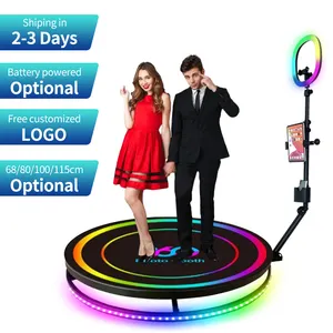 New Adjustable 360 Photo Booth Photobooth Enclosure 3 Years Warranty Photo 360 Booth Photo Booth For Wedding Social Classic