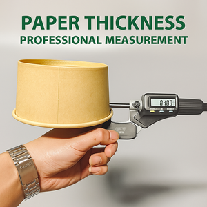 Caja comercial de comida rápida, ensaladera al por mayor, cuenco de papel Kraft más vendido con tapa, caja de papel OEM, arroz frito - Product Image 3