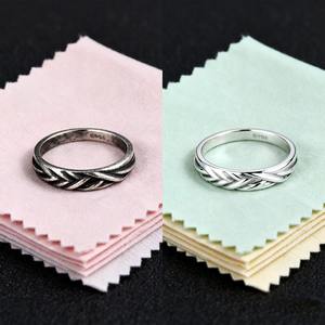 लोगो माइक्रोफाइबर गहने चांदी की सफाई और धूल और जंग हटाने के लिए कपड़े को अनुकूलित करता है - Product Image 4