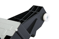 Cassetto Portadenaro Intelligente Nero con Vassoio per Banconote e Monete, Interfaccia RJ12 per Registratore di Cassa POS, Compatibile con Stampante da 17 Pollici