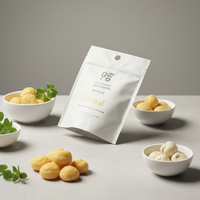 Sachets d'emballage personnalisés à fermeture éclair, refermables, en matériau de qualité alimentaire pour snacks, café, friandises pour animaux et plus encore