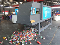 Machine de séparation des métaux non ferreux métal plastique caoutchouc tri des déchets boîtes en aluminium séparateur de courant de Foucault