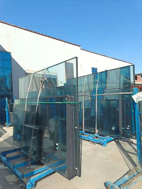 Energy Efficient Low-E Triple Glazed Insulated Glass-Industrial Greenhouse Use Hollow Structure Superior U-Value Custom Size for