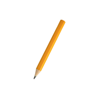 Crayons en bois miniatures personnalisés en vrac, pré-aiguisés, 3,5 pouces, crayons de golf, crayons courts HB, crayons promotionnels, cadeaux publicitaires