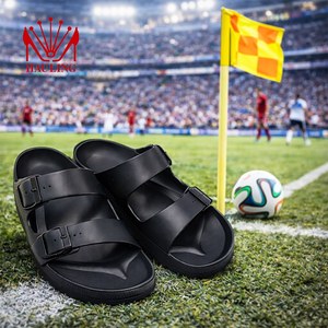 Modern EVA Two Strap Sandals sandal EVA Custom Colors Adjustable Buckle Soft Cushion Unisex - Product Image 4