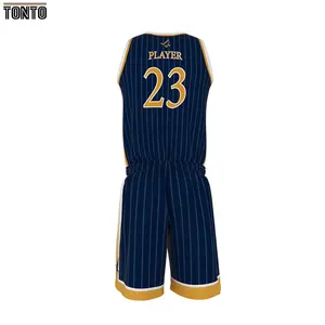 Men Custom Sublimation Basketball Jersey Uniform Design Color Blue College Basketball Uniform Designs