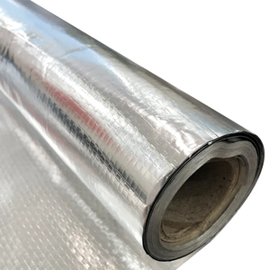 2023 Kingway tessuto con supporto in foglio di alluminio puro costruire Sarking/rivestimento in alluminio foglio di costruzione insulazioni termiche - Product Image 6
