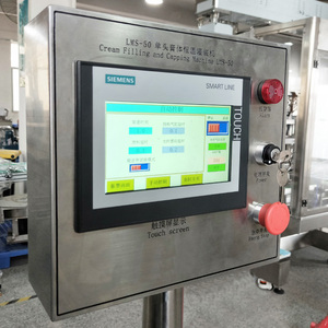 Machine de remplissage de pâte LIENM avec mélange <span class=keywords><strong>et</strong></span> chauffage, machine de scellage de tubes pour crème cosmétique - Product Image 4