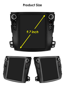 Radio de Coche Android CARUPEZ de 9.7 Pulgadas para Outlander XI 2 05-12, Citroën C-creosser 07-13, <span class=keywords><strong>Peugeot</strong></span> 4007 07-12, Configuración Normal y Alta - Product Image 4