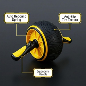 Evde Kullanılabilir Karın Kası Tekerleği / Karın Kası Geliştirici / Sessiz Karın Kası Rollerı - Product Image 2